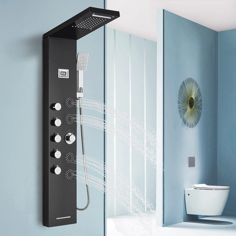 Belfry Bathroom Shower Tower Panel Wayfair.co.uk